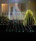 Outdoor Christmas Lights 344 LED Christmas Star String Lights Waterfall Tree Lights Waterproof Christmas Decorations Outdoor Indoor